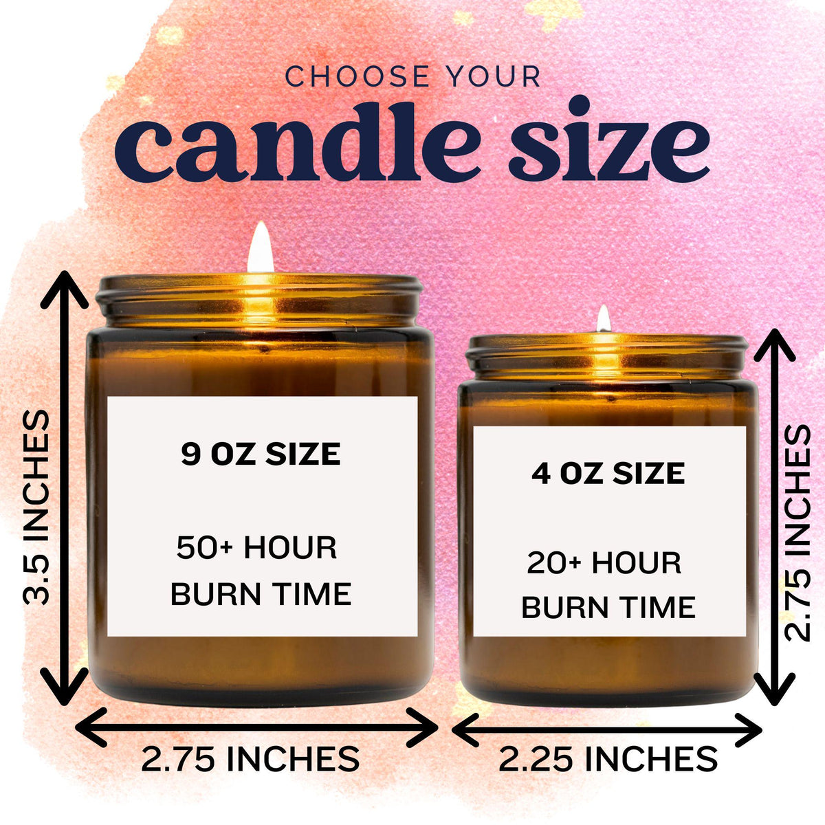 Mother's Day Gift for Grandma, Custom Gift for Grandma, Personalized Mother's Day Candle for Grandma, Gift for Grandma, Grandma Mother's