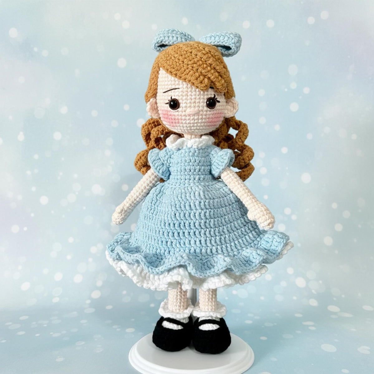 Handmade Crochet Doll, Amigurumi Girl, Baby Shower Gift