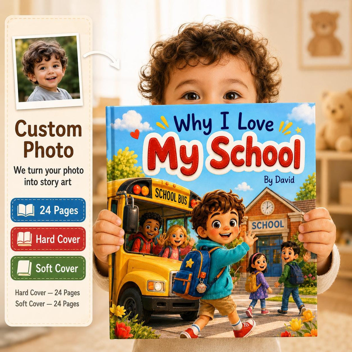 Personalized Why I Love My Grandparents Children's Book, Grandparents Day Gift, Custom Grandparents Grandchildren Book, Keepsake StoryBook