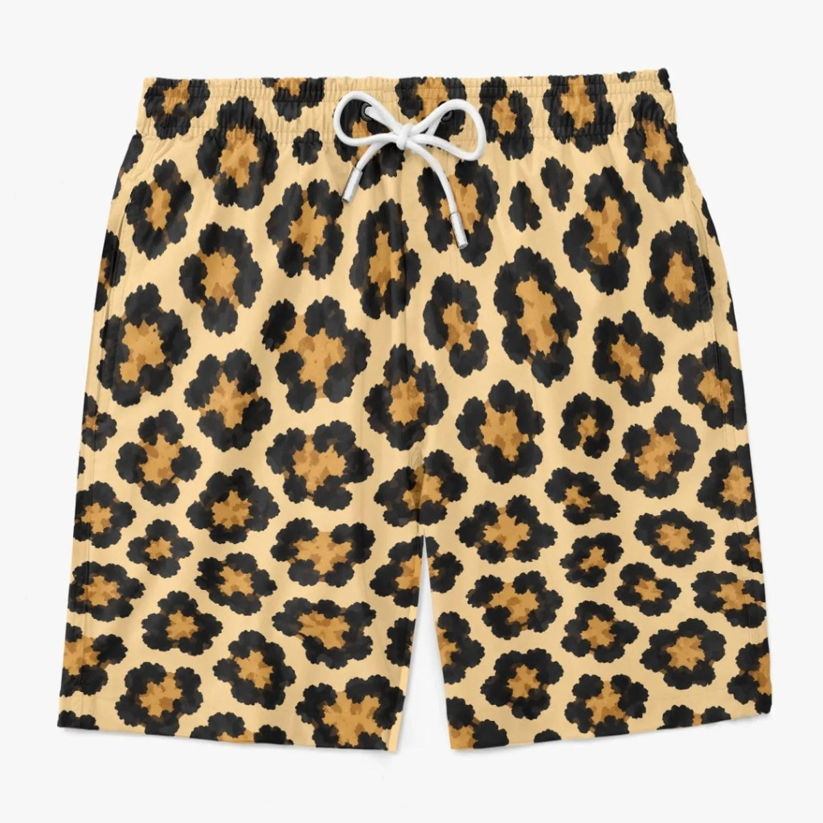 Funny Men’s Swim Trunks, Fake Butt Beach Shorts, Novelty Vacation Gift For Husband Or Boyfriend