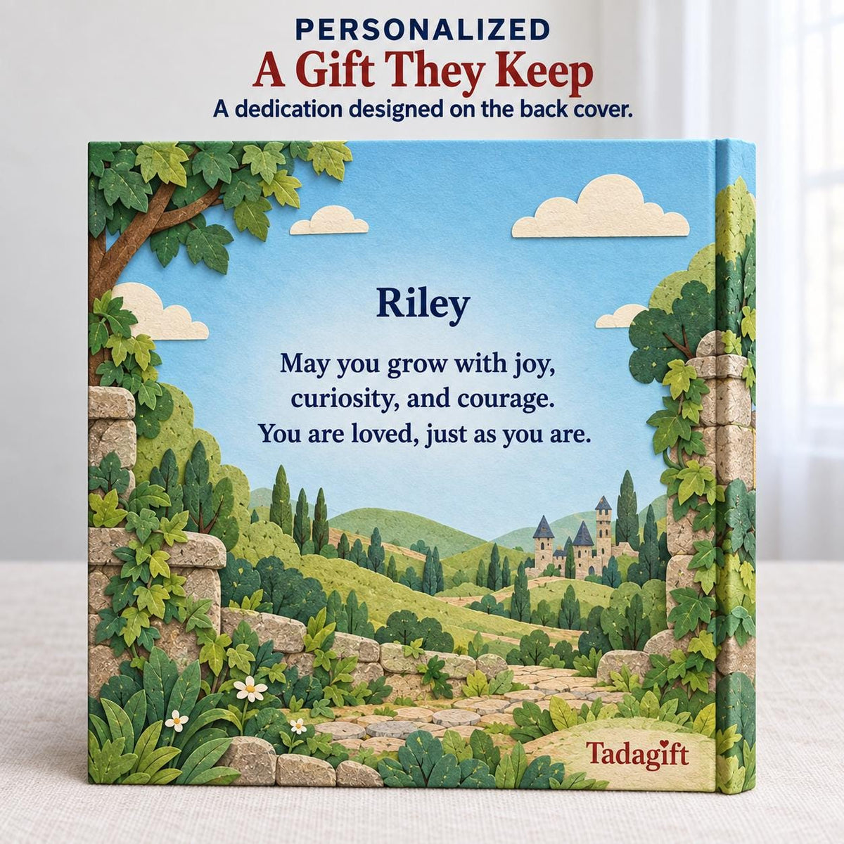 Personalized Children's Book in Hardcover: Grandpa and Kid Adventure, Gift for Grandkid, Christmas Book