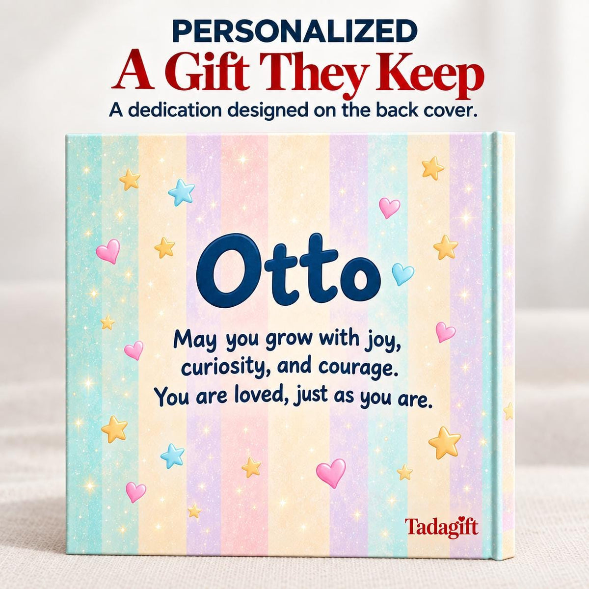 Personalized Children's Book in Hardcover: Hunting Squishy Dumpling with Wrapping Paper Included